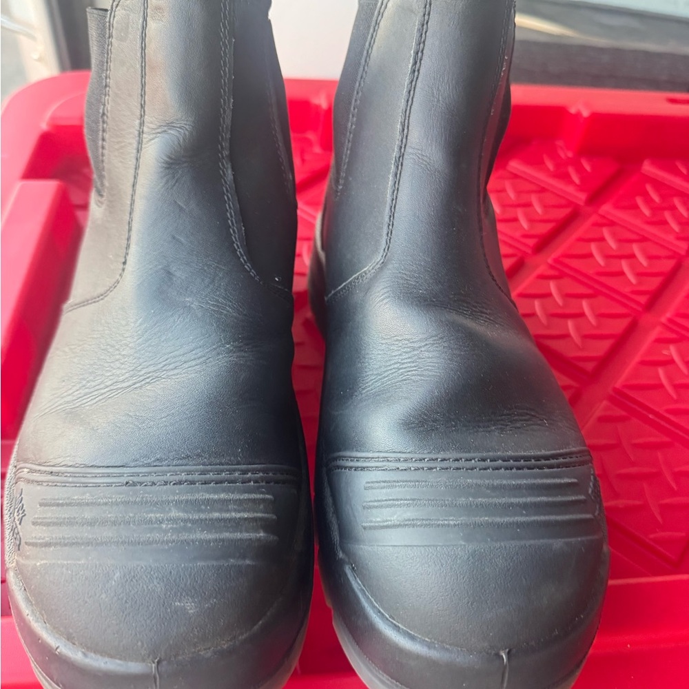 Black Leather Boots